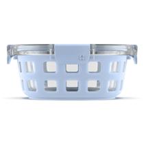 Recipiente Ello Duraglass 1L para Preparo de Refeições - Com Tampa de Silicone Azul Recipiente Ello Duraglass 1L para Preparo de Refeições - Com Tampa de Silicone Azul