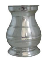 Recipiente estilo pilão em Estanho - kit caipirinha 1 peça (P442) - JOHN SOMERS ESTANHOS