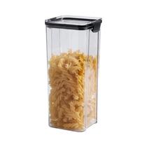Recipiente Grande Transparente Para Armazenamento De Alimentos, Plástico Selado, Canister De Cozinha Recipiente Grande Transparente Para Armazenamento De Alimentos, Plástico Selado, Canister De Cozinha