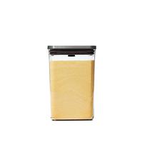 Recipiente OXO Steel POP Big Medium Square 4.2L para Farinha Recipiente OXO Steel POP Big Medium Square 4.2L para Farinha