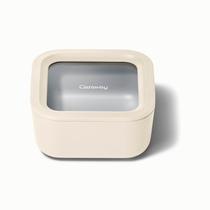 Recipiente para alimentos Alcaraway Glass 1.04L revestido de cerâmica com tampa Recipiente para alimentos Alcaraway Glass 1.04L revestido de cerâmica com tampa