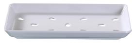 Recipiente para Alimentos Yanco OK-609 Melamina Branco 22x13 cm Pacote com 48 Recipiente para Alimentos Yanco OK-609 Melamina Branco 22x13 cm Pacote com 48