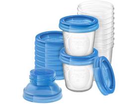 Recipiente para Armazenar Leite Materno 180ml - Philips Avent SCF618/10 10 Unidades