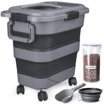 Recipiente para armazenar ração TIOVERY 4,5 a 11,5 kg com vedação hermética Recipiente para armazenar ração TIOVERY 4,5 a 11,5 kg com vedação hermética