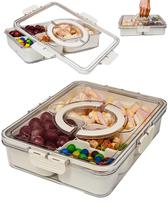 Recipiente para lanches Mason & Meadow Snacklebox com tampa e alça Recipiente para lanches Mason & Meadow Snacklebox com tampa e alça