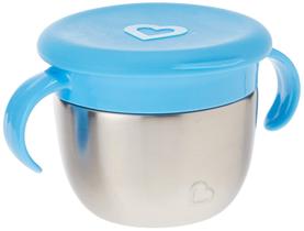Recipiente para lanches Munchkin Snack+ em aço inoxidável sortido Recipiente para lanches Munchkin Snack+ em aço inoxidável sortido