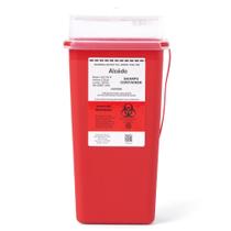 Recipiente para Objetos Cortantes Alcedo ASC-2Q-1P Portátil 1,9L Recipiente para Objetos Cortantes Alcedo ASC-2Q-1P Portátil 1,9L