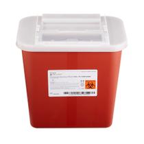 Recipiente para objetos cortantes McKesson Prevent 7x27x26 cm 7,5 L Vermelho