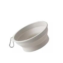 Recipiente Pet Dobravel Tam P Para Comida/Água Cinza Recipiente Pet Dobravel Tam P Para Comida/Água Cinza