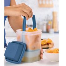 Recipiente Serve e Conserve Tupperware 1,2 Litros Azul Mineral