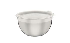 Recipiente Tramontina Cucina em Aço Inox com Tampa Plástica Preparar e Servir 16 cm 1,6 L - 61228/160