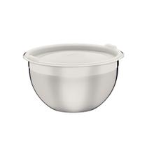 Recipiente Tramontina Cucina em Aço Inox com Tampa Plástica Preparar e Servir 24 cm 5,2 L Recipiente Tramontina Cucina em Aço Inox com Tampa Plástica Preparar e Servir 24 cm 5,2 L