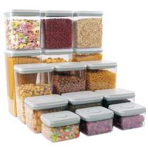 Recipientes de armazenamento de alimentos Cozey Daily Pop 15 unidades herméticos sem BPA