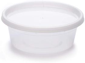 Recipientes de armazenamento de alimentos Deli YW 240 mL com tampas (48 unidades) Recipientes de armazenamento de alimentos Deli YW 240 mL com tampas (48 unidades)