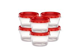 Recipientes de armazenamento de alimentos, descartáveis elegantes, 480 ml, pacote com 10 Recipientes de armazenamento de alimentos, descartáveis elegantes, 480 ml, pacote com 10