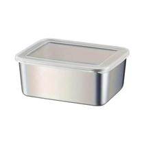 Recipientes De Armazenamento De Alimentos Empilháveis Em Aço Inoxidável À Prova De Vazamentos Com