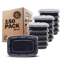 Recipientes de armazenamento de alimentos Freshware, 1 compartimento, pacote com 150