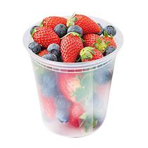 Recipientes de armazenamento de alimentos Glotoch 32 onças (946 mL) x 24 com tampas Recipientes de armazenamento de alimentos Glotoch 32 onças (946 mL) x 24 com tampas