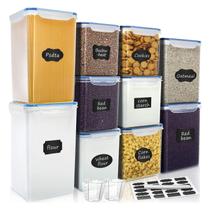 Recipientes de armazenamento de alimentos VERONES Large Tall, pacote com 10 Recipientes de armazenamento de alimentos VERONES Large Tall, pacote com 10