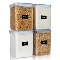 Recipientes de armazenamento de alimentos Vtopmart 5,2 L (176 onças) 4 peças azuis Recipientes de armazenamento de alimentos Vtopmart 5,2 L (176 onças) 4 peças azuis