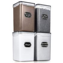 Recipientes de armazenamento de alimentos Wildone Extra Large 6,5 L/5,9 QT, 4 unidades