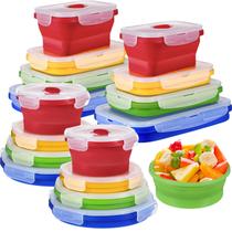 Recipientes de armazenamento de alimentos Yaomiao, pacote de 16 com tampa 350-1200 ml Recipientes de armazenamento de alimentos Yaomiao, pacote de 16 com tampa 350-1200 ml