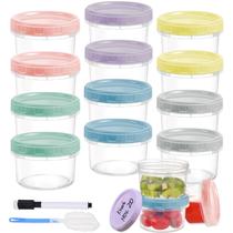 Recipientes de armazenamento de alimentos Yomarket 200 mL (8 oz) (pacote com 12)