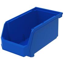 Recipientes de armazenamento ReadySpace Stackable, pacote com 6 unidades, azuis