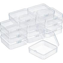 Recipientes de armazenamento SATINIOR Clear Plastic, pacote com 12 Recipientes de armazenamento SATINIOR Clear Plastic, pacote com 12