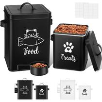 Recipientes de comida para gatos Funnymoom Metal Hertight 3-3,8 e 5-7 libras Recipientes de comida para gatos Funnymoom Metal Hertight 3-3,8 e 5-7 libras