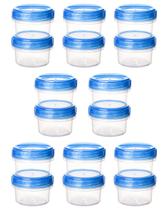 Recipientes de molho para salada Atecare 32ml reutilizáveis, pacote com 16 Recipientes de molho para salada Atecare 32ml reutilizáveis, pacote com 16