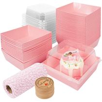 Recipientes para alimentos: caixas de charcutaria Kosotody, pacote com 50 cm, rosa Recipientes para alimentos: caixas de charcutaria Kosotody, pacote com 50 cm, rosa