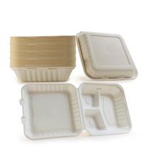 Recipientes para alimentos Clamshell Take Out Green Wave 75x 9x9x3cm