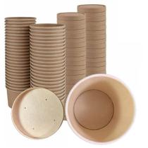 Recipientes para alimentos DHG PROFESSIONAL Kraft Paper 250 Sets Recipientes para alimentos DHG PROFESSIONAL Kraft Paper 250 Sets