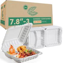 Recipientes para alimentos LEOBOX Take Out 900 ml, pacote com 65 pacotes sem BPA