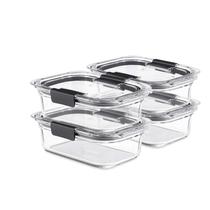 Recipientes para Alimentos Rubbermaid Brilliance Glass - 760ml (3,2 xícaras)