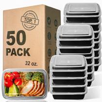 Recipientes para Armazenamento de Alimentos WGCC 950 ml Livre de BPA Pacote com 50