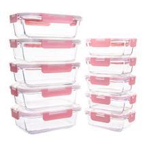Recipientes para Armazenamento de Alimentos YARYOUNG 10 Peças de Vidro Herméticos Recipientes para Armazenamento de Alimentos YARYOUNG 10 Peças de Vidro Herméticos