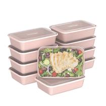Recipientes para preparação de refeições Bentgo Prep, 20 peças de glitter sem BPA Recipientes para preparação de refeições Bentgo Prep, 20 peças de glitter sem BPA