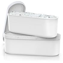 Recipientes para sorvete BALCI 2L (conjunto de 2) com tampas de silicone Recipientes para sorvete BALCI 2L (conjunto de 2) com tampas de silicone