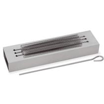 Reco Reco 3 Molas Alumínio Cromado Percussão Samba Pagode