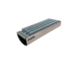 Reco reco gope aluminio 4 molas Reco reco gope aluminio 4 molas