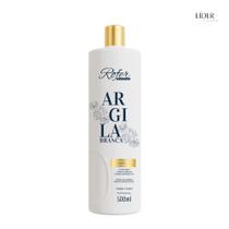 Reconstrução Capilar Argila Branca 500ml Rofer Profissional