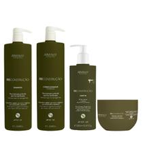 Reconstrução Shampoo Cond 1l Máscara 500g Leave Arvensis Reconstrução Shampoo Cond 1l Máscara 500g Leave Arvensis