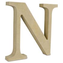 Recorte em MDF Letra N