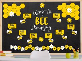 Recortes de quadro de avisos Jarthena AMCS Bee Summer 95 unidades
