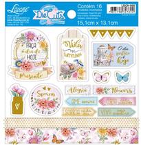 Recortes Die Cuts Ldch-005 Encanto de Primavera 15,2x16cm Litoarte