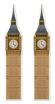 Recortes em beistle Jointed Big Ben, 2 peças, 180 cm, multicoloridas