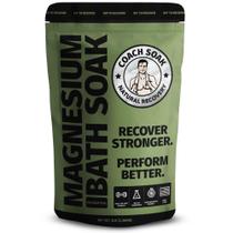 Recovery Bath Soak Coach Soak 1,36 kg com flocos de magnésio