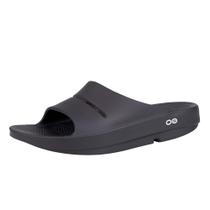 Recovery Slide OOFOS OOAhh Black Feminino 12 Masculino 10